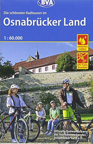 Radwanderkarte BVA Radwandern im Osnabrücker Land 1:60.000, reiß- und wetterfest, GPS-Tracks Download: Offizielle Radwanderkarte des ... GPS-Tracks Download (Radwanderkarte 1:60.000)