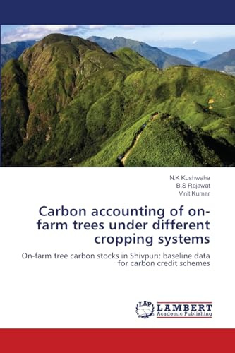 Carbon accounting of on-farm trees under different cropping systems: On-farm tree carbon stocks in Shivpuri: baseline data for carbon credit schemes