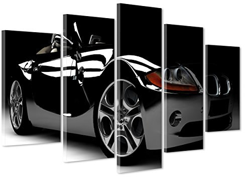 Bild auf Leinwand Canvas – Gerahmt – fertig zum Aufhängen – Supercar – BMW Z3 Z8 – Rennwagen Sport Design 170x86cm
