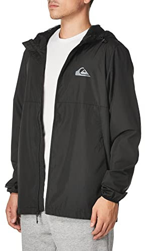 Quiksilver Veste de survêtement Everyday, Noir, XL Homme