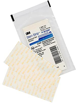 3M Steri-Strip Reinforced Skin Closures - 1/2 x 4 - 20 Pack of 6 Strip Envelope (120 Strips)