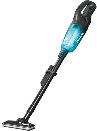 Makita XLC03ZBX4 18V LXT - Aspirapolvere senza fili senza spazzole agli ioni di litio, grilletto W/Lock, solo strumento, nero