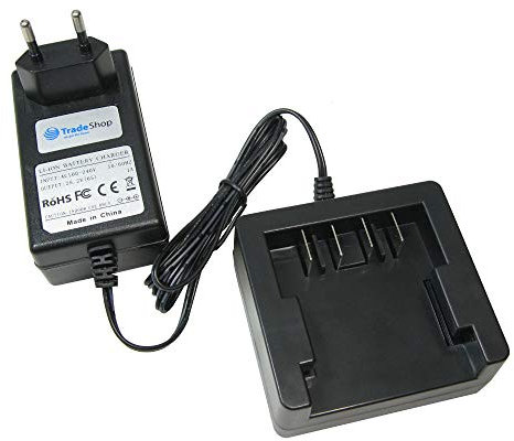 Trade-Shop Chargeur de batterie Li-Ion 24 V pour Greenworks 29322 29807 29837 29842 29852 Tronçonneuse sans fil 20 362 130 MPH