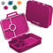 My Vesperbox – Bia - Bento Box Kinder - NEU - VERSTÄRKTE VERSCHLÜSSE - Auslaufsicher & BPA Frei - extrem robust - Lunchbox – Brotdose - ideal für Kindergarten und Schule…… (Lila)