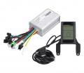 VBESTLIFE Bike Modified Controller Kit, 24V 36V 48V Elektrofahrrad-Scooter-Controller mit S830 LCD Vertical Panel Conversion Kit Elektrofahrräder für 350W-Motorfahrräder
