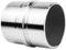 Edelstahl Rohr Verbinder Rohrverbinder mit Mittelsteg für 42,2 mm Rohre Edelstahlrohr Fitting für Geländer Handlauf Balkon Verbindung V2Aox