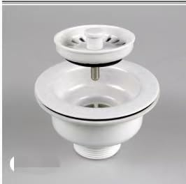 TALEA Fregadero de cerámica de cocina fregadero escurridor de mármol accesorios de fregadero blanco escurridor XK252C011-K