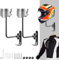 motofans helmhalter Wand Wandmontage, Motorradhelm, Huthalterung, aus Aluminiumlegierung silberner Kolben (2 Stück)