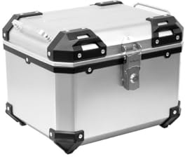 X-PLOR Topcase Kunststoff Farbe Aluminium 30L