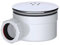 SPARES2GO Shower Trap for 90mm Tray Plug Hole 1.5 Luxury Drain Water Waste Dome Base Kit (Chrome Silver)