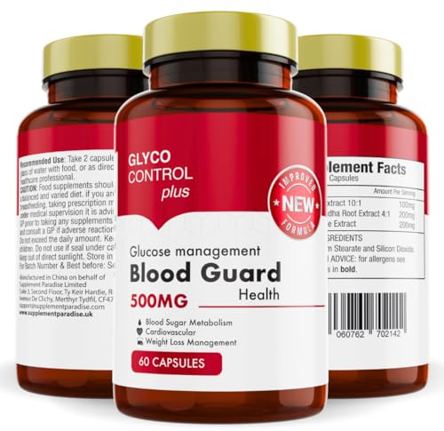 Glyco Control Plus Glucose Management Guard - 60 Capsules [ 1 Bottle ] - 1 Month Supply