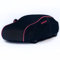 Auto Abdeckplane Autoabdeckung für Nissa-n Micra C+C (K12) 2005-2009 Cabriolet, Maßgeschneiderte Autoplane für Auto Sommer Auto Schutzhülle Auto Plane Abdeckung - Schwarz