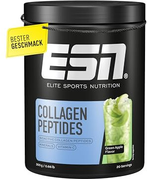 ESN Collagen Peptides, Green Apple, 300 g - made in Germany