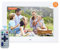 Digitaler Bilderrahmen 10.1 Zoll, 1920 * 1200 IPS FHD Touchscreen Elektronischer Bilderrahmen ohne WLAN, unterstützt USB- oder SD-Karte (64G) Foto/Video/Kalender/Uhrfunktion, mit Fernbedienung
