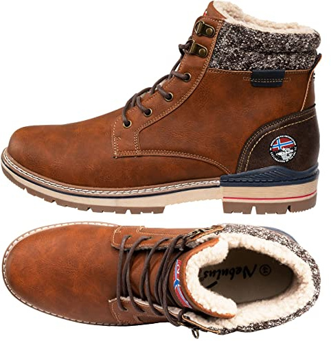 Nebulus Damen Stiefel ROVER, warme und praktische Stiefel, Übergangsschuhe (hellbraun, EU Schuhgrößensystem, Erwachsene, Damen, Numerisch, M, 37)