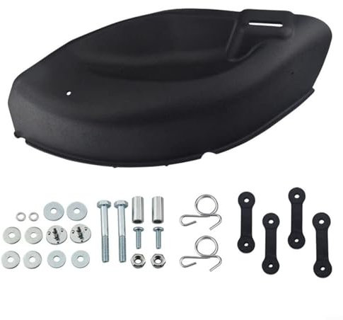 SMZhomeone Bâche mulching pour tondeuse à gazon 954040501 960710005 - Pour tracteurs à gazon Craftsman 42 LT1000 - Avec couvercle de tondeuse à gazon - Accessoires de montage