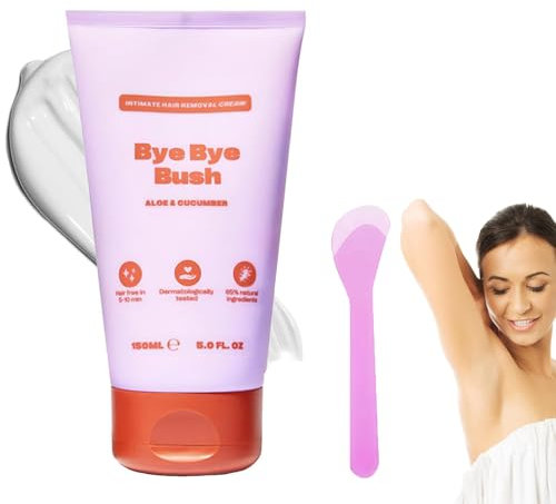 𝑩𝒚𝒆 𝑩𝒚𝒆 𝑩𝒖𝒔𝒉 Enthaarungscreme,Enthaarungscreme Intimbereich Für Gesicht, Beine Und Achseln, Sanfte Formel, Intimate Comfort Haarentfernungscreme (1)