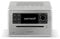 sonoro Elite Internetradio mit CD-Player & Bluetooth (UKW/FM, DAB Plus, WLAN, Wecker, Podcasts, Spotify, Amazon Music, Deezer) Silber