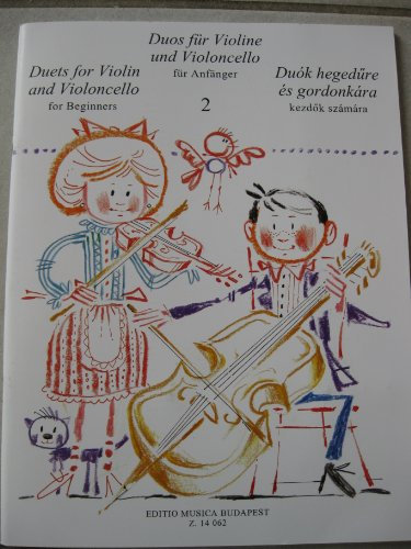 EMB (Editio Musica Budapest) DUETTI VOL.2 - VIOLON ET VIOLONCELLE Partition classique Cordes Violon