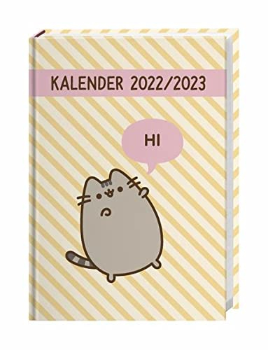 Pusheen 17-Monats-Kalenderbuch A5 2022/2023. Praktischer Schüler-Kalender mit flexiblen Einband und Lesebändchen. Kinder-Buchkalender mit niedlichen ... 17 Monate. Von August 2022 bis Dezember 2023