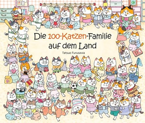 Die 100-Katzen-Familie auf dem Land