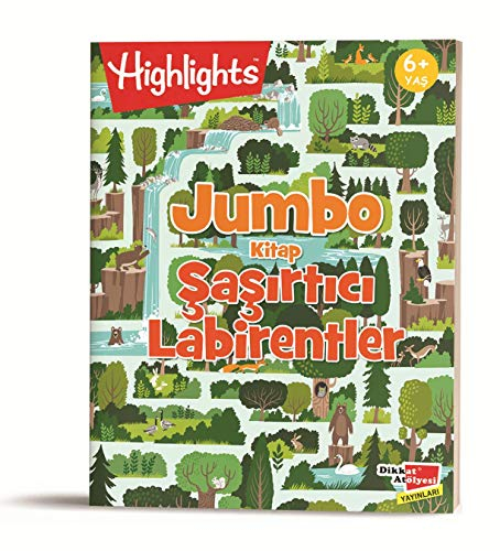 Highlights Jumbo Kitap Şaşırtıcı Labirentler