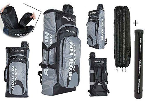 Avalon New Classic - Rucksack mit Pfeilröhre | grau