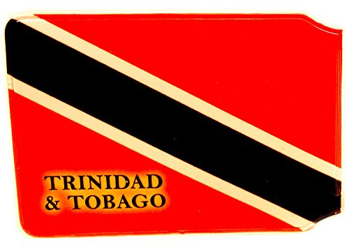 (80+ Designs) Bus Pass Wallet Credit Travel Rail Ticket Card Holder for Oyster Zip Business ID Card - Bifold - Party Bag Gift School Leaver (Trinidad)