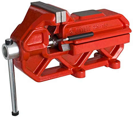 UNIOR Quick Irongator Engineer's Vice With Quick Moving System: Red 125mm