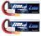 Zeee 4S Lipo Battery 2200mAh 14.8V 120C RC Battery with XT60 Plug RC Battery for RC Models RC Boat FPV Drone Quadcopter Helicopter Airplane RC Car(2 Pack)