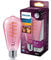 Philips ampoule LED Edison E27 25W Blanc Chaud Rose Compatible Variateur, Verre