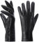 Harssidanzar Damen Leder handschuhe Winter Warmes Kaschmirfutter Touchscreen Vintage Finished GL017EU,Schwarz, Größe XL