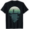 Retro Stand Up Paddler Stand-Up Paddel Wassersport Paddel Sport T-Shirt
