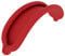 Replacement Headband Cover Soft Washable Silicone Headband Protectors Cushion Compatible with Apple AirPods Max Headphones (Red)