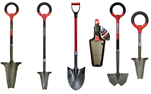 ROOTSLAYER VENTEO Ultimate ROOTSLAYER VENTEO Set - Multifunktions-Gartenwerkzeuge, einfache Handhabung, Karbonstahl, 360° Griff