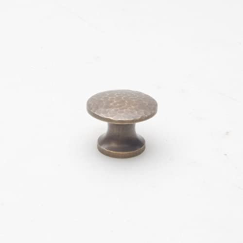 Castelion® Hammered Antique Brass Finish Cabinet Knob 25mm
