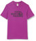 The North Face Woodcut Dome T-Shirt Purple Cactus Flower XS