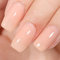 AILLSA Nude Gel Polish - Jelly Gel Nail Polish Nude Pink Translucent Soak Off Gel Polish Neutral Color Nail Gel Polish for Nail Art French Manicure at Home 15ML, Light Nude, Pack of 1