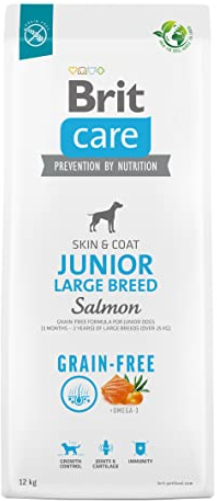 BRIT Care Dog Grain Free Junior Large Lachs, 12 kg