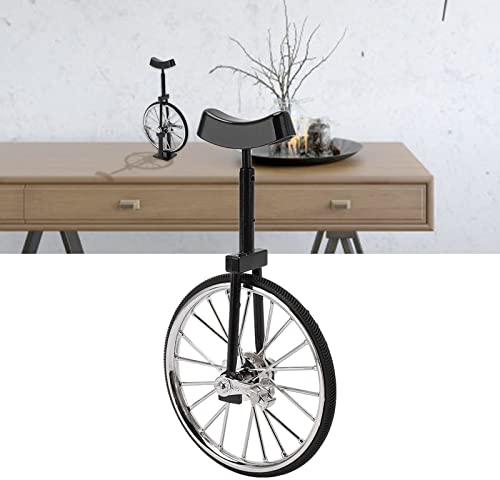 SYH&AQYE Mini Einrad Modell, Einzelrad Fahrrad Modell, Miniatur Einrad Modell, Miniatur Fahrrad Spielzeug für Haus Desktop Bücherregale, Dekoration