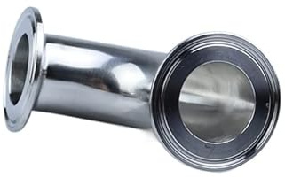 XIBIO 1pc 1.5 2 3 4 Tri Clamp X 38mm 51mm 91mm 102mm Rohr OD 304 Edelstahl 90 Grad Bogen Sanitärfitting Hausgebrautes Bier Wein (Size : 38mm x Ferrule 50.5)