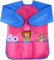 Voarge Malschürze, Nylon, wasserdicht, Malschürze mit Ärmeln für Kinder von 7 bis 12 Jahren, Nylon, L (Rosa)