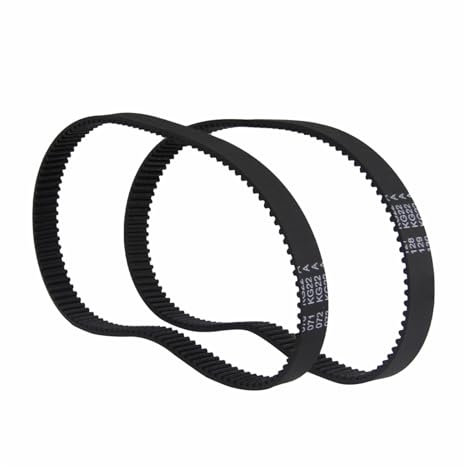 KANGYEBAIHUODIAN 2pcs Conveyor Belts Electric Sander Timing Drive Belt 225081-5 Replacement Accessories Fit For Makita 9403 9921