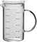 Verre Doseur avec Couvercle avec Poignée Multifonction pour Cuisine 500ml