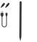 Stylus Stift für iPad Apple Pencil 3 Generation (2018-2024) mit magnetischem, kabellosem Lade-Stift/Verknüpfung/Neigung/Ablehnung der Handfläche für ipad Pro, iPad Air, iPad mini (Schwarz)