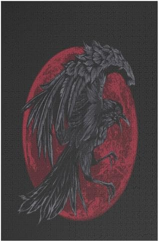 Wikinger-Mythos 1000 Teile Puzzle Für Erwachsene, Herausforderung Puzzles - Familienpuzzle Verringerter Druck Schwieriges Puzzle Rahmen Holzpuzzle Für Erwachsene Kinder 12+ (78×53cm)