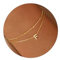 TINGN Armband Gold Damen - Layered Initialen Buchstaben F Armbänder für Frauen Mädchen | Personalisiertes Armband | Teenager Geschenke | Schmuck