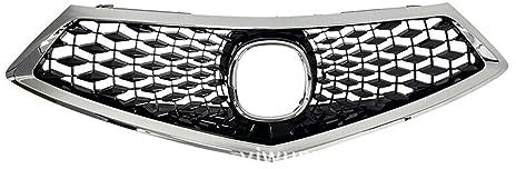 Rejilla Delantera de Coche para Acura TLX 2018 2019 2020, Coche Rejillas Frontales de Radiador Carrocería Tuning Accesorios Coche