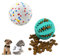 2 StüCk Hundeball UnzerstöRbar, Hundespielzeug Ball, Hundeball, Kauspielzeug Hund, Futterball, Snackball Hund, Leckerli Ball füR Hunde, Hundespielzeug Welpen, füR GroßE, MittelgroßE, Kleine Hunde