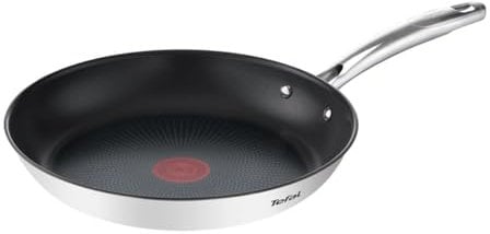 Tefal Duetto Plus Frying Pan 24 cm - Non-Stick Frying Pan, Suitable for Induction Cookers, Optimised Version of the Popular Duetto Series